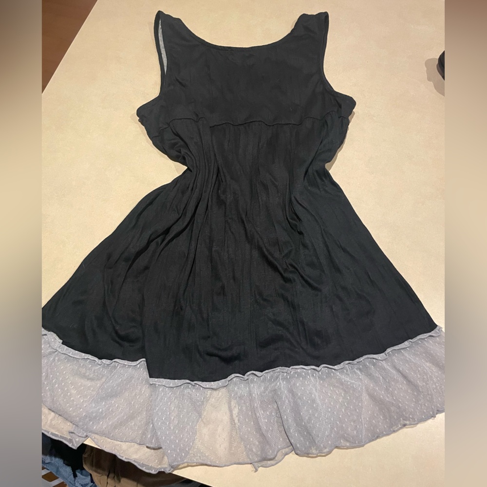 Y2K Gothic Layered Blouse - Picture 3 of 3